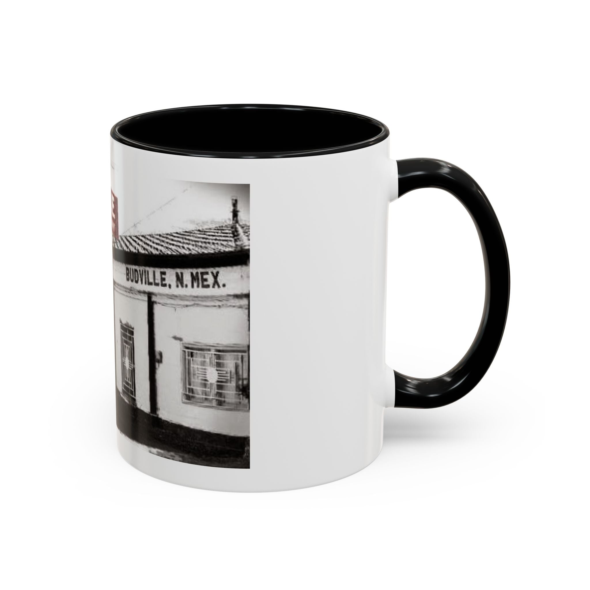Budville Trading Co. Building Photo Mug | Accent Coffee Mug