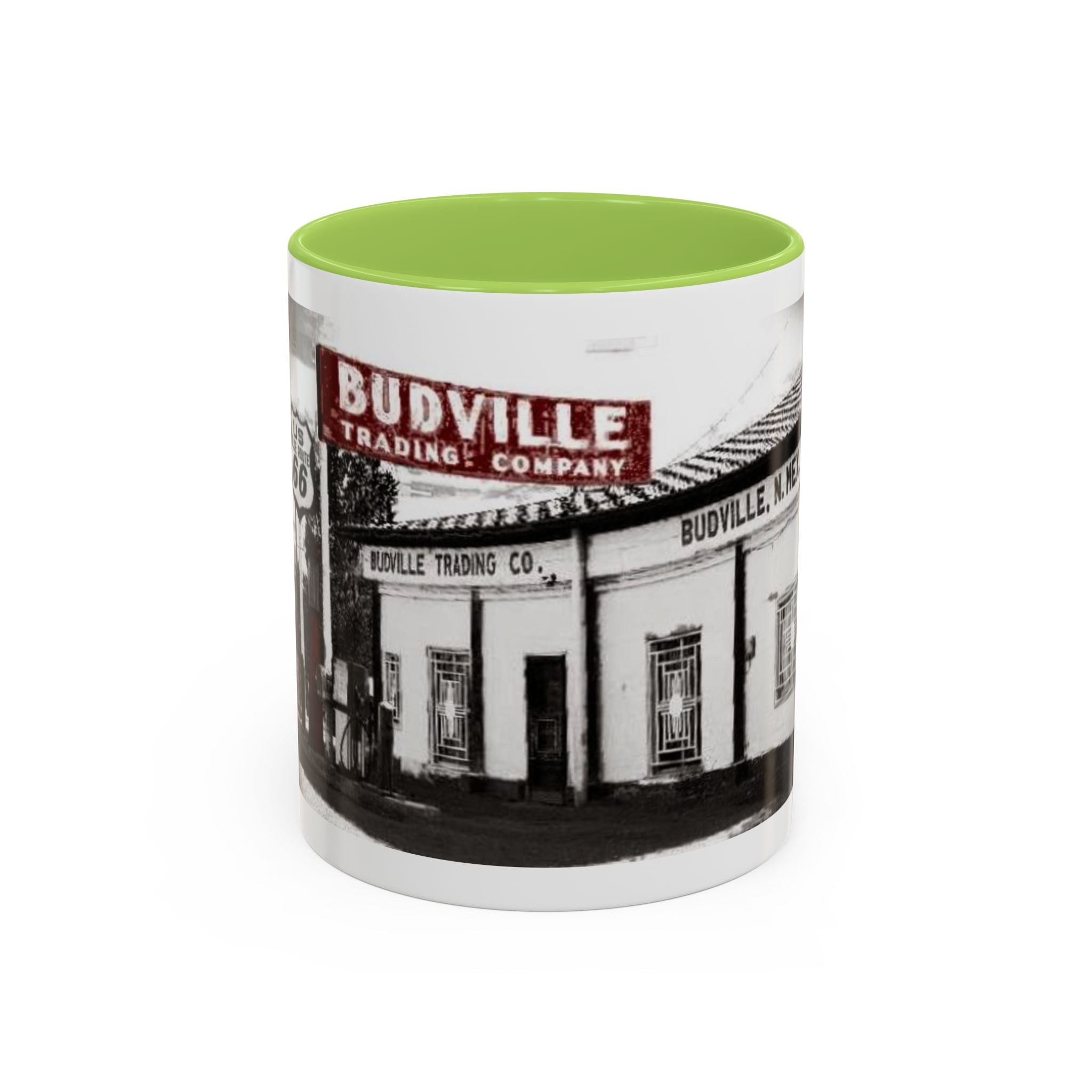 Budville Trading Co. Building Photo Mug | Accent Coffee Mug