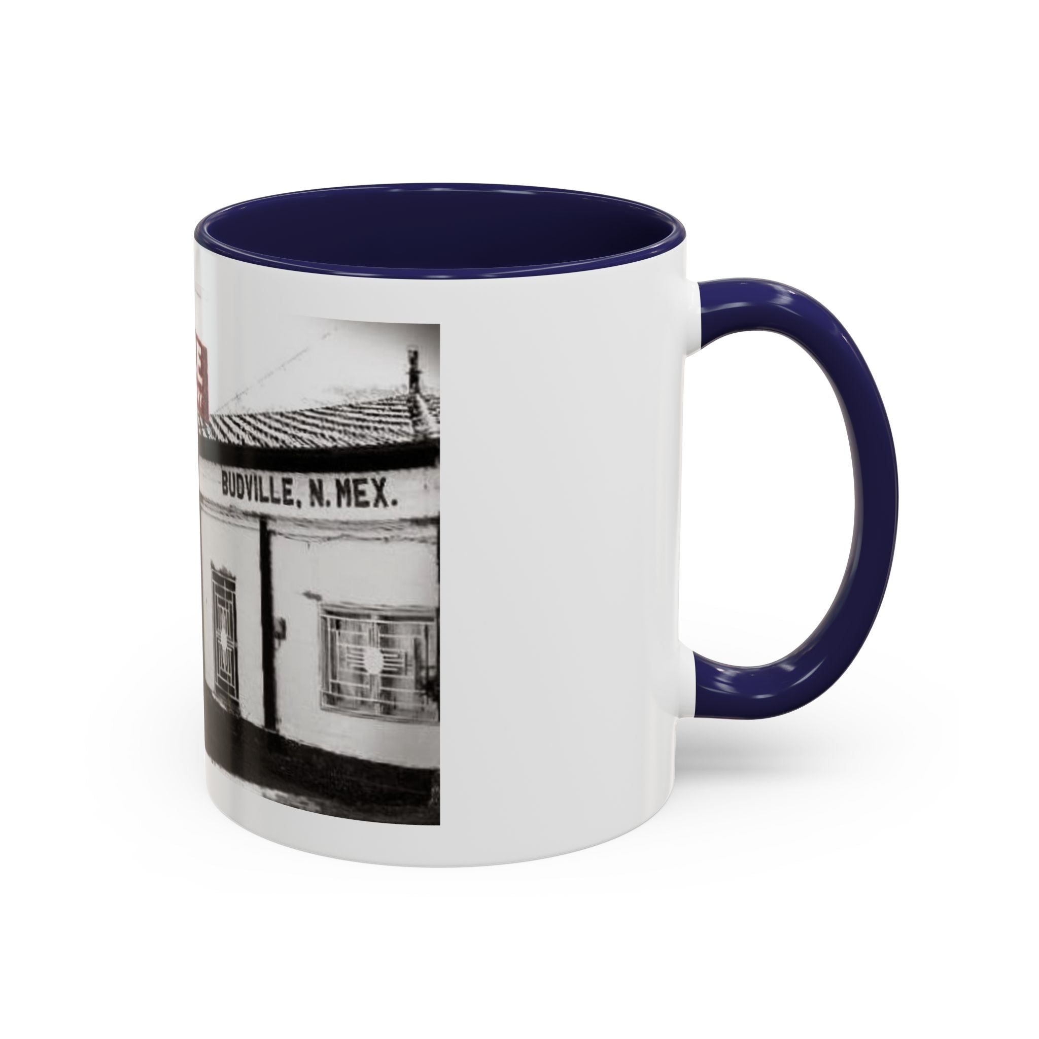 Budville Trading Co. Building Photo Mug | Accent Coffee Mug