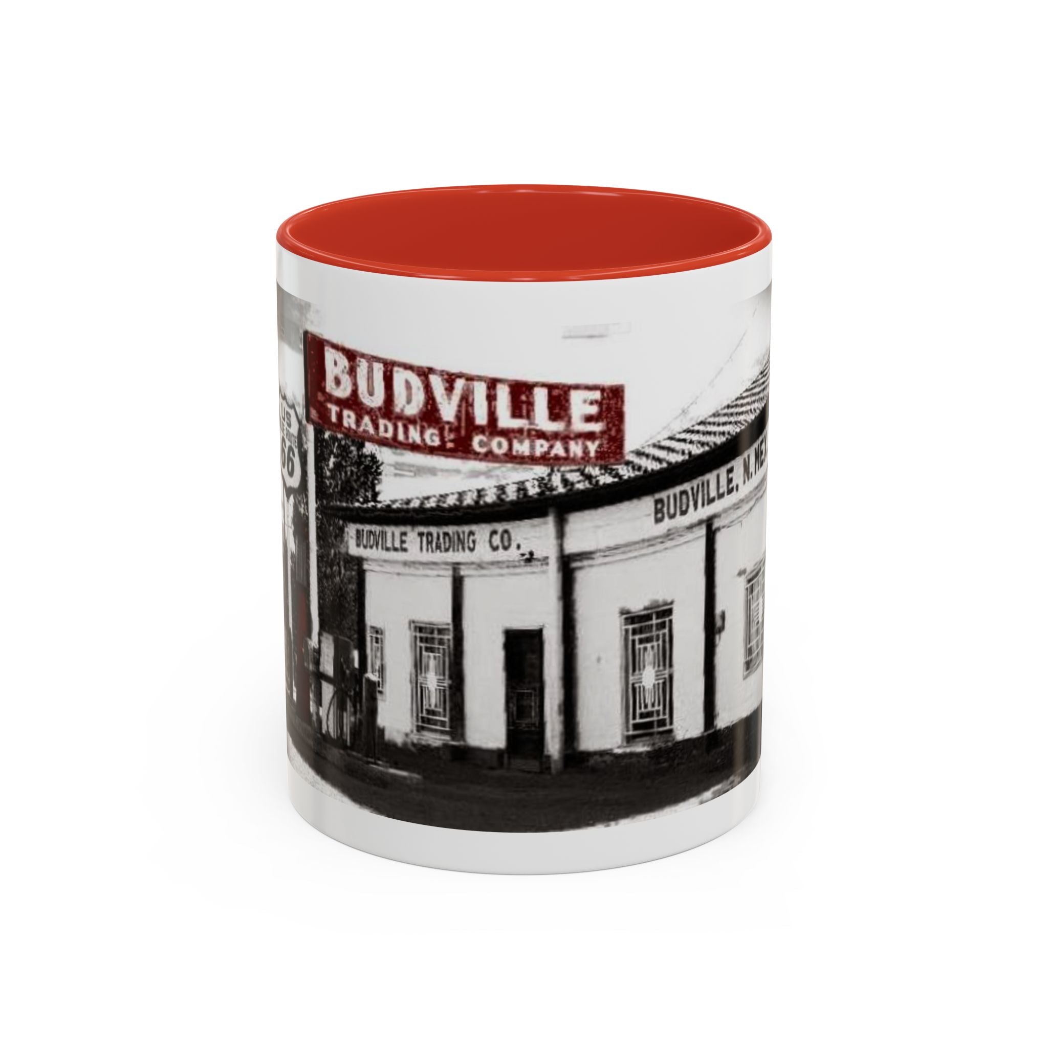 Budville Trading Co. Building Photo Mug | Accent Coffee Mug