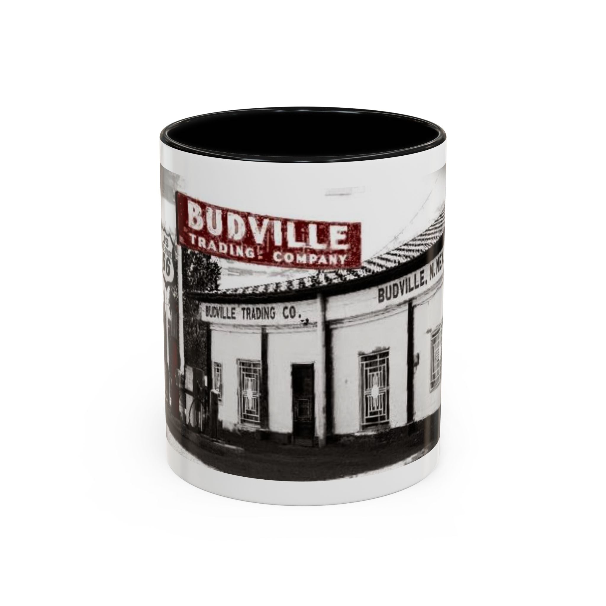 Budville Trading Co. Building Photo Mug | Accent Coffee Mug